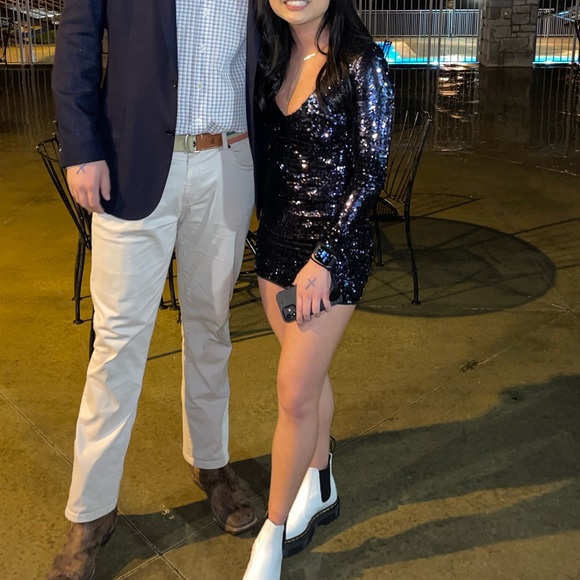 {Lulus} multicolor sequin dress - Picture 5 of 5